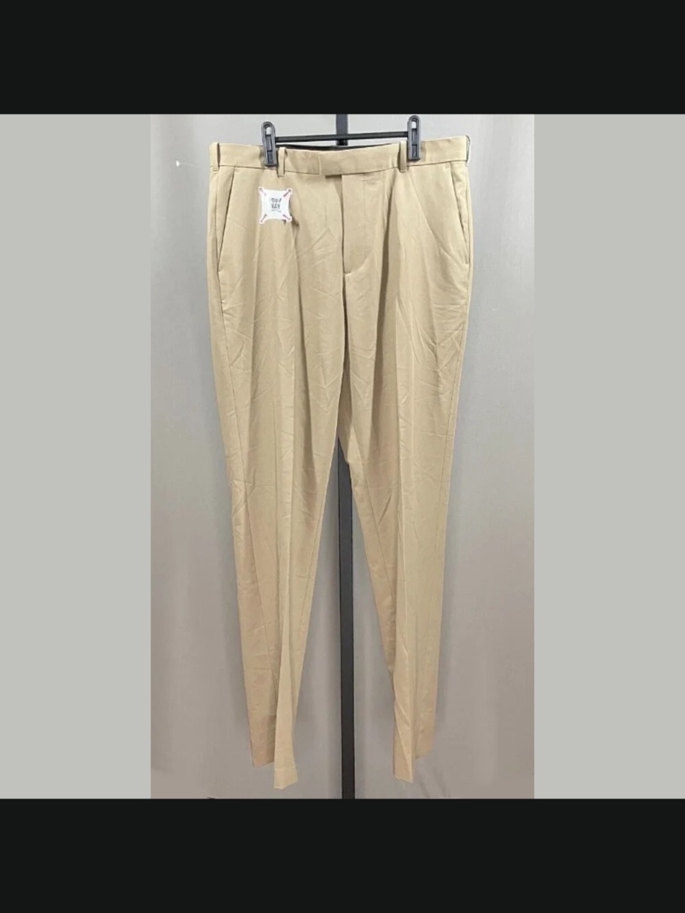 NEW Izod Pants Mens 34 brown dress straight leg classic preppy